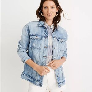Madewell Oversized Jean Jacket